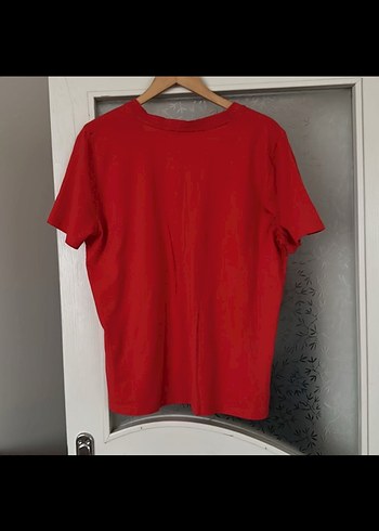 Zara kadın V Yakalı Keten Tişört - Görsel 4