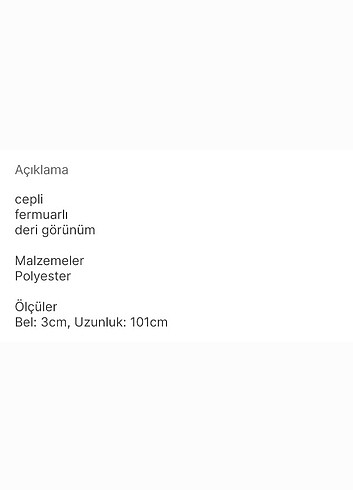 Taba rengi deri gorunum pantolkn - Görsel 4