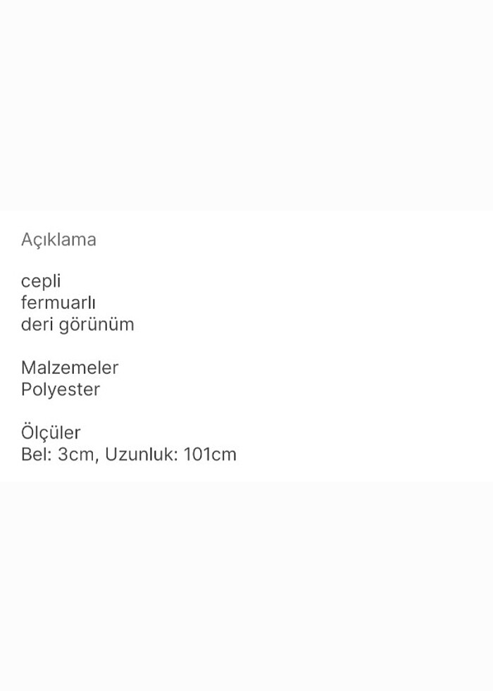 Taba rengi deri gorunum pantolkn - Görsel 4