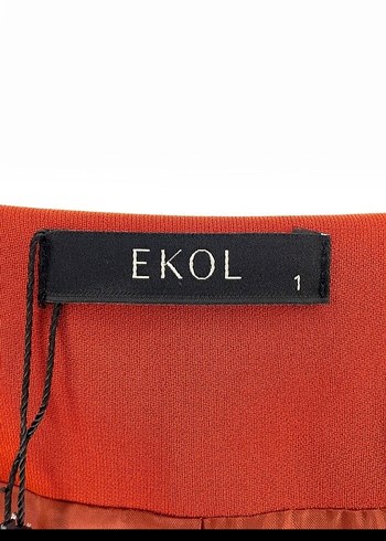 Düğmesiz, uzun kollu kadın blazer - Görsel 4