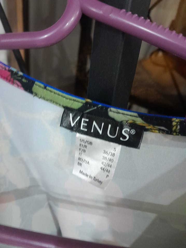 Renkli V Yaka Bohem Uzun tulum giyilmedi - Görsel 2