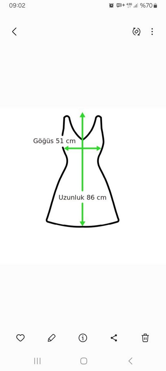 Mavi Siyah Kadın Elbise - Görsel 5