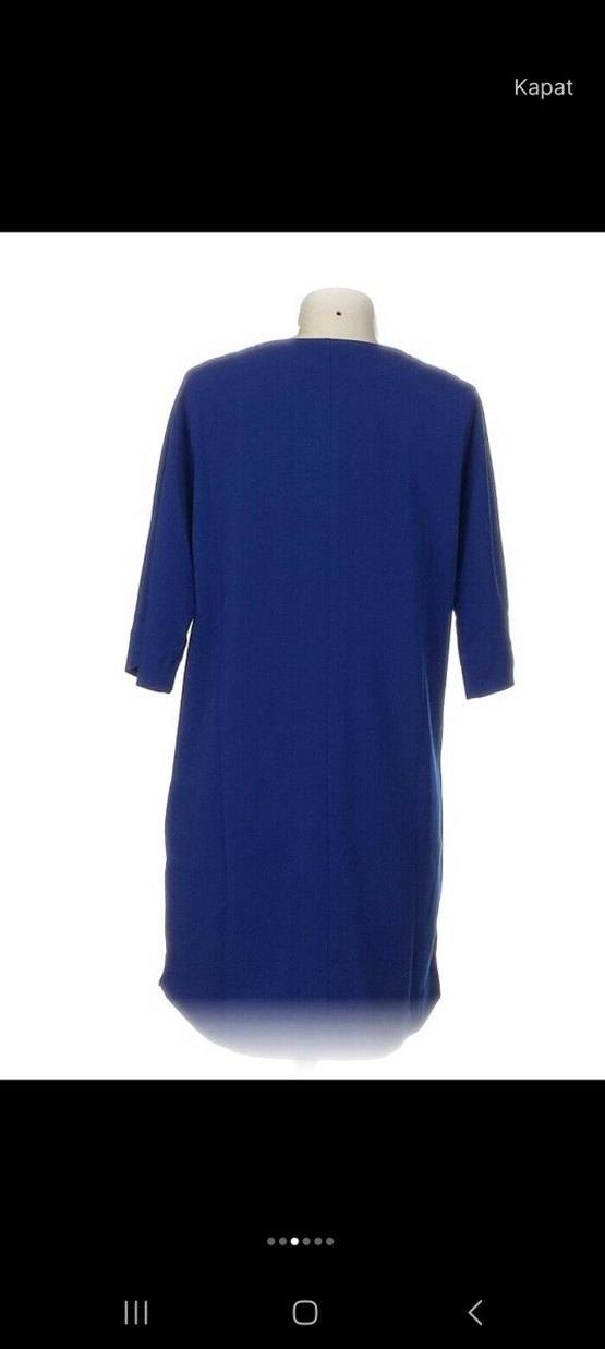 Mavi Siyah Kadın Elbise - Görsel 3