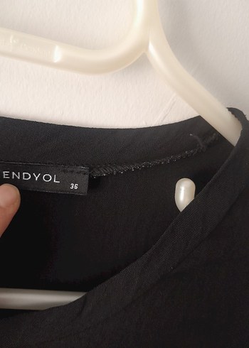 Trendyol & Milla Drapeli Haki UzunElbise