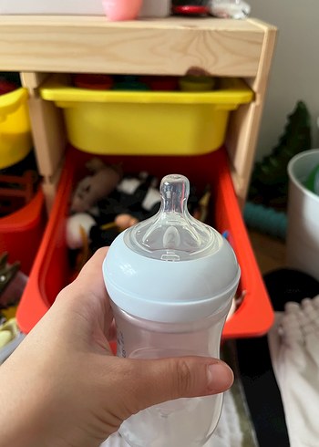 Philips Avent Beyaz Bebek Biberonu - Görsel 3