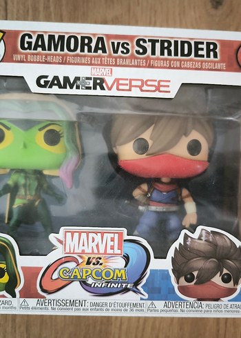 Funko Marvel vs Capcom Gamerverse Gamora ve Strider