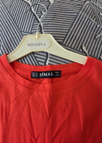 xl Beden Kırmızı Kolsuz Basic Tişört