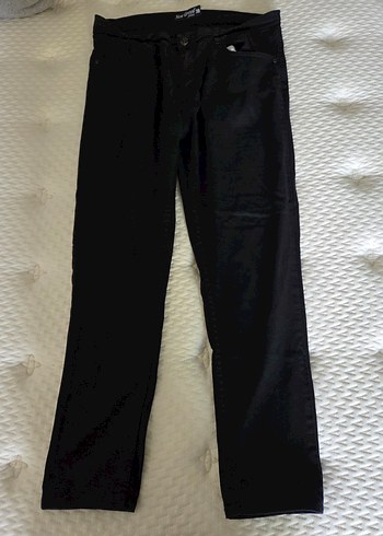 Siyah Kadın Denim Pantolon