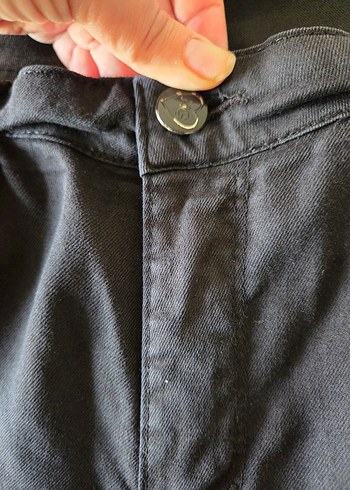30 Beden Siyah Kadın Denim Pantolon