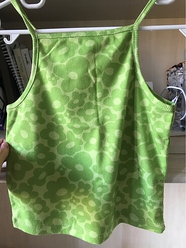 Koton yeşil crop 34 beden