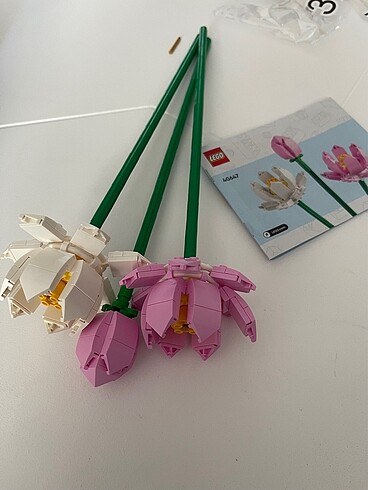 Beden çeşitli Renk Lego lotus çiçeği
