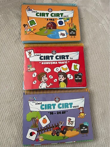 Diğer Cırtlı kitap seti çocuk akademi