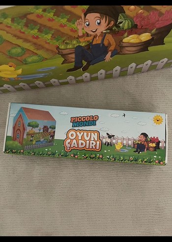 Beden Oyun çadırı çiftlik temalı