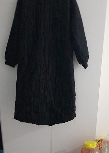 m Beden siyah Renk boydan tesettür mont (m.xl.xxl) uyumlu