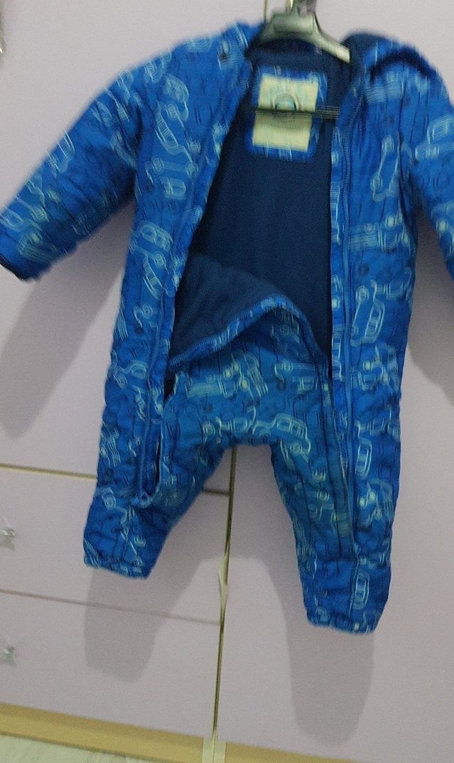 Mavi Bebek  Tulumu.12-18....80-86cm - Görsel 4