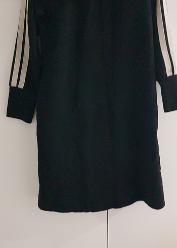 Uzun Siyah Fermuarlı Kadın Spor Kaban.(m.l.xl) uyumlu - Görsel 5