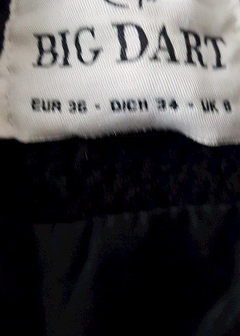 Kadın Siyah Uzun Kürklü Kaban - Görsel 2