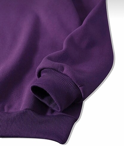 xl Beden UNİSEX OVERSİZE DÜZ SWEATSHİRT