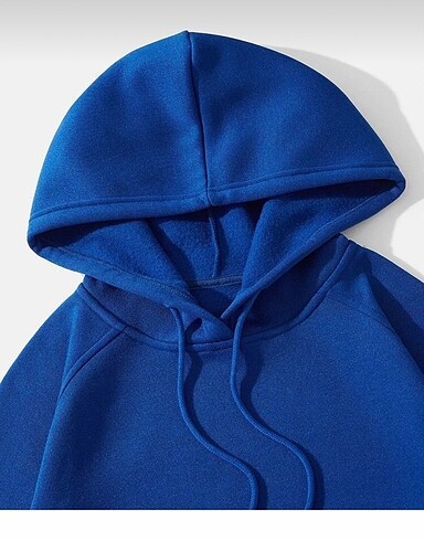 xs Beden UNİSEX OVERSİZE DÜZ SWEATSHİRT