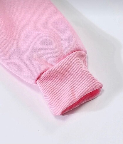 xl Beden pembe Renk UNİSEX OVERSİZE DÜZ SWEATSHİRT