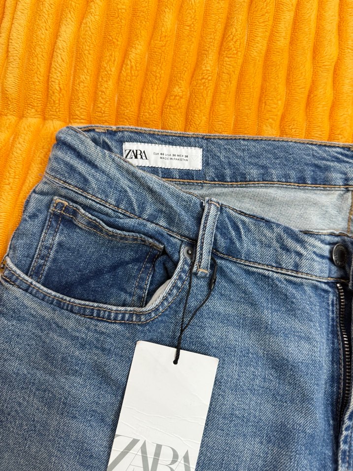 Erkek Regular Fit Mavi Denim Jean - Görsel 2
