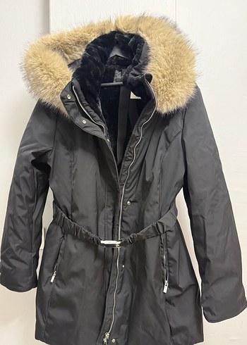 Siyah Kürklü  Şişme Zara Mont - Görsel 2