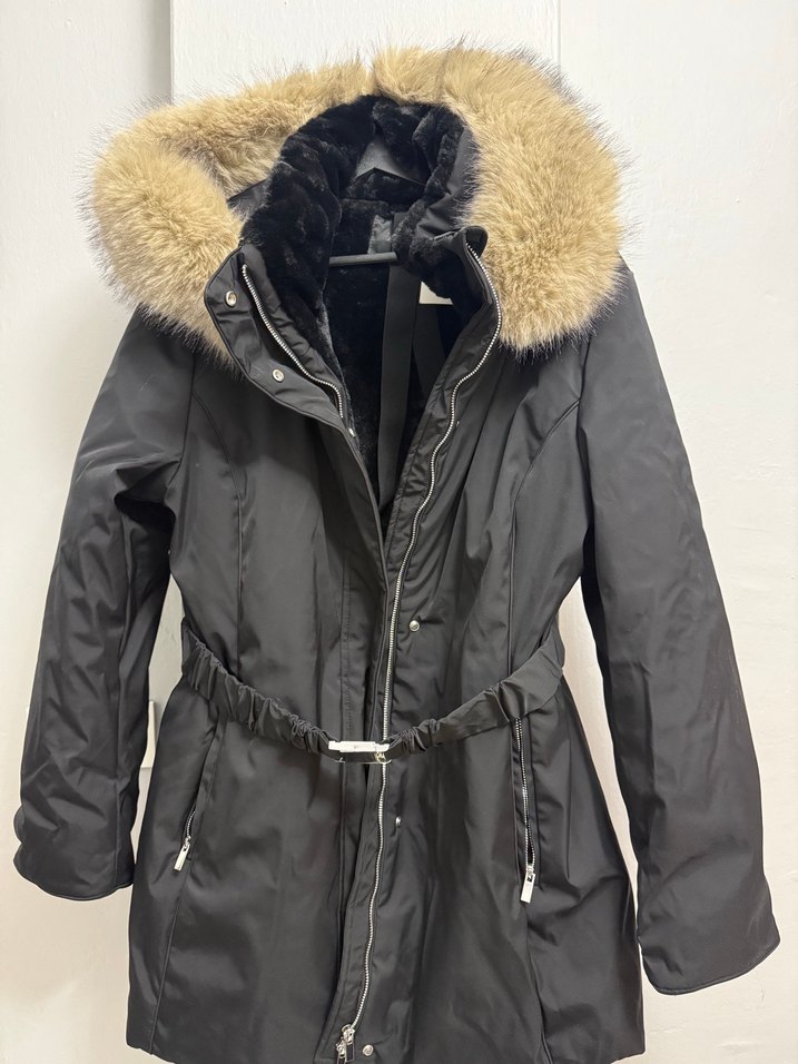 Siyah Kürklü  Şişme Zara Mont - Görsel 2