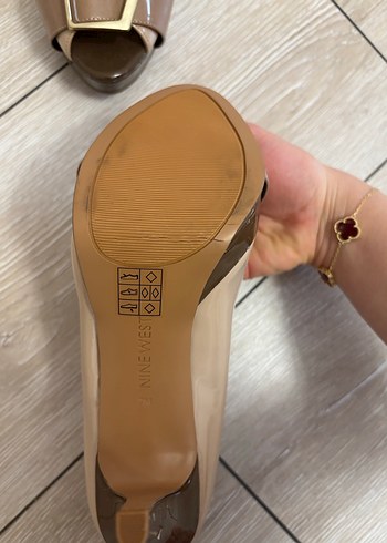 Nine West Bej Stiletto Topuklu Ayakkabı - Görsel 4