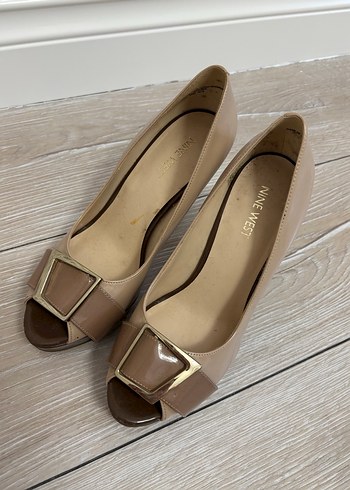 Nine West Bej Stiletto Topuklu Ayakkabı - Görsel 2