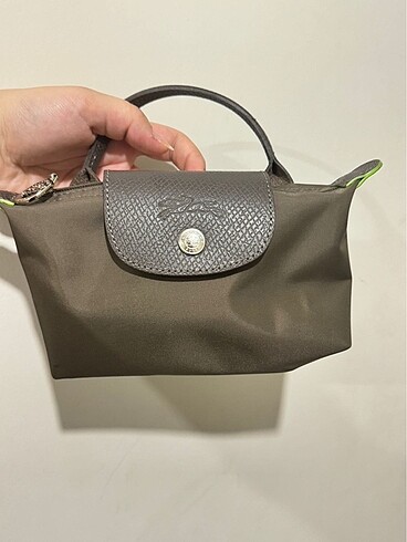 Beden kahverengi Renk Orjinal longchamp mini çanta