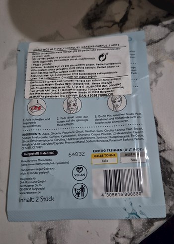 ısana göz altı pedi - Görsel 2