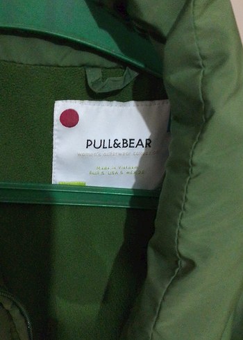 Pull and Bear Pull Bear Haki Yesil Sehirlik Ceket