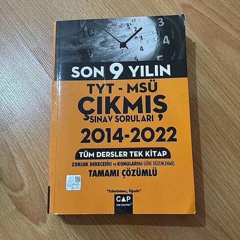 Çap çıkmış sorular