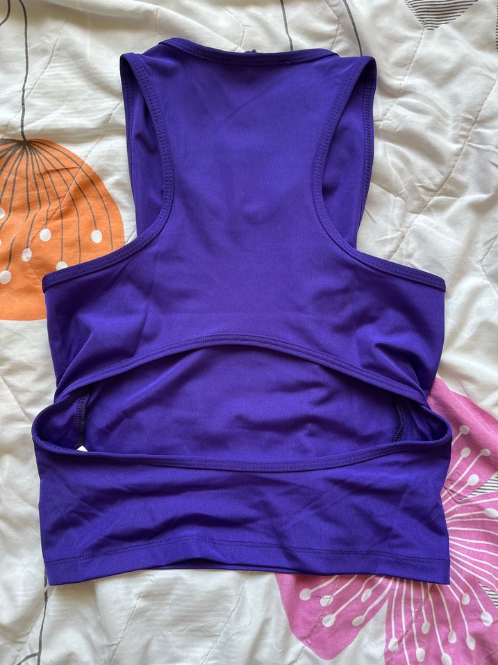 Mor Kadın Atlet Rahat Kesim - Görsel 2