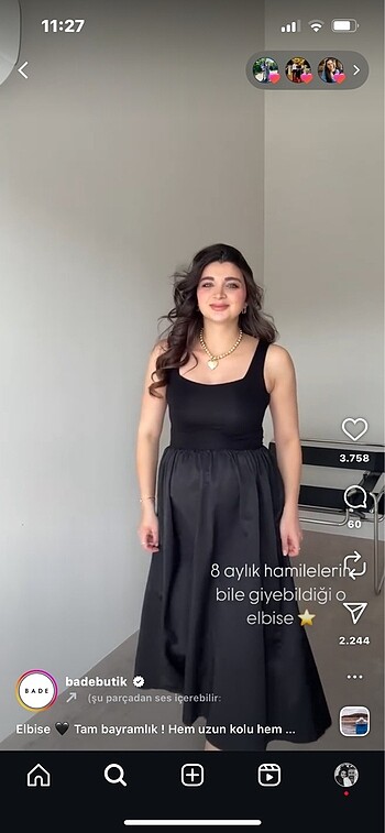 Diğer Elbise siyah