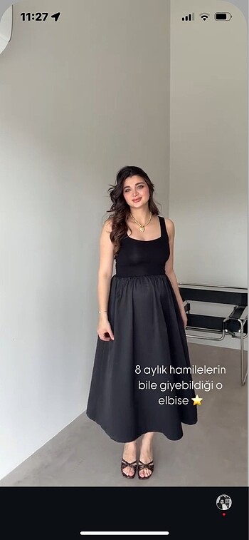 l Beden siyah Renk Elbise siyah