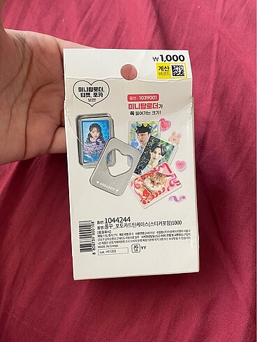  tın case+stıcker set