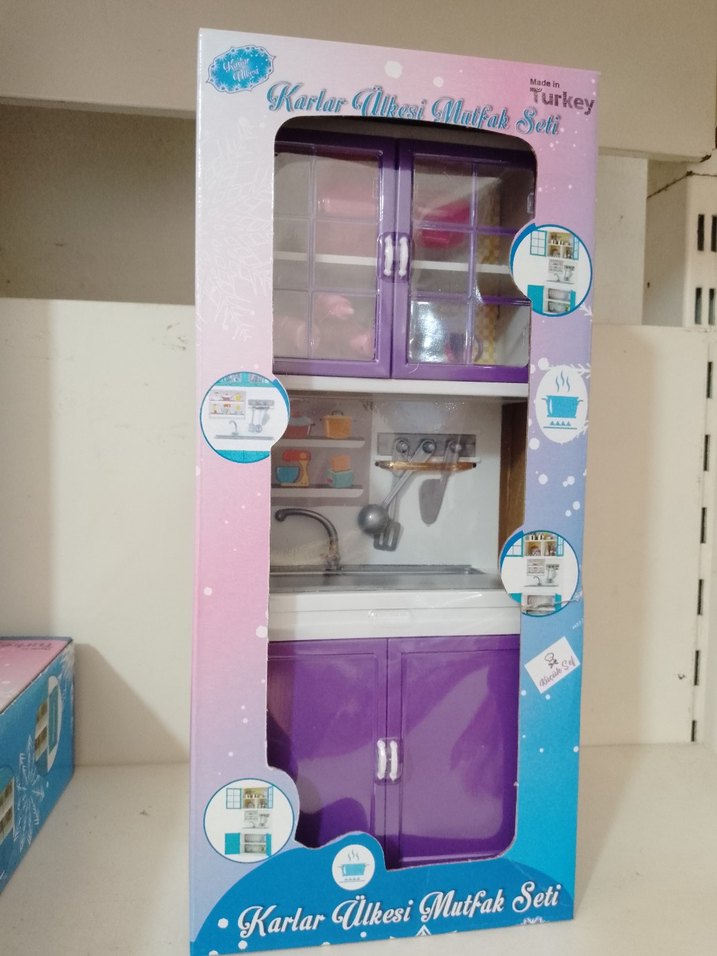 Mor Çocuk Mutfak Seti - Görsel 2