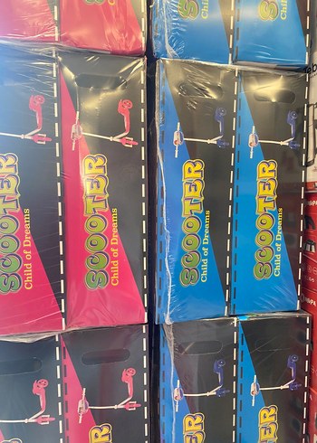 Diğer Renkli Çocuk Scooter'ı