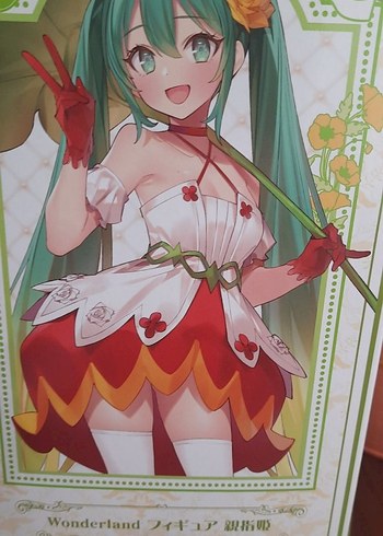Beden Renk hatsune miku vocaloid figur thumbelina