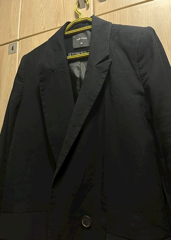LC Waikiki Siyah Kadın Blazer Ceket