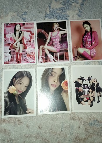 Beden Nadir K-pop photocard karışık set (açıklamayı oku)