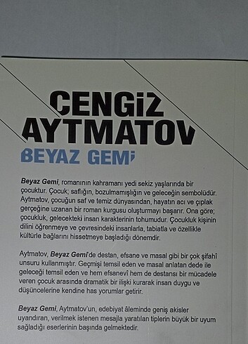 Beden Beyaz Gemi - Cengiz Aytmatov