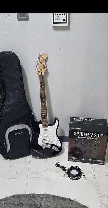 Fender squier bullet strat elektro gitar