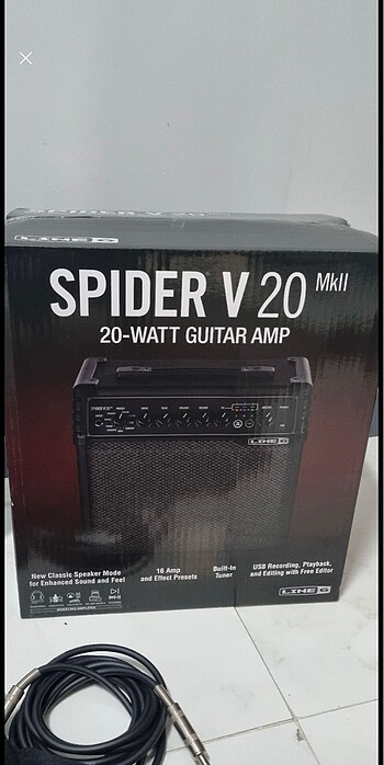Line 6 spider V20 20 watt amfi