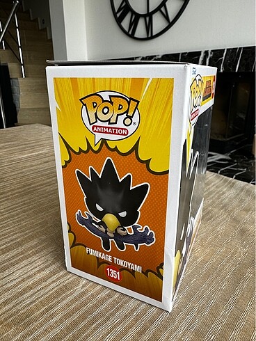 Beden Renk Funko Pop 1351 Fumikage Tokoyami My Hero Academia Figürü