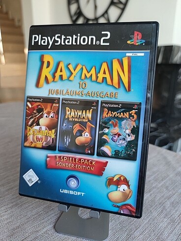 PS2 Rayman 3 disk bir arada Pal Oyun