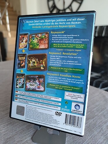 Ubisoft PS2 Rayman 3 disk bir arada Pal Oyun