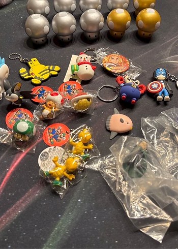 Japonya Universal Studisostan Alınan Anahtarlık ve Figürler - Görsel 2