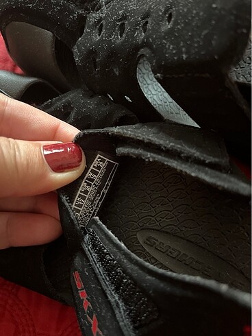 30 Beden siyah Renk Çocuk spor sandalet